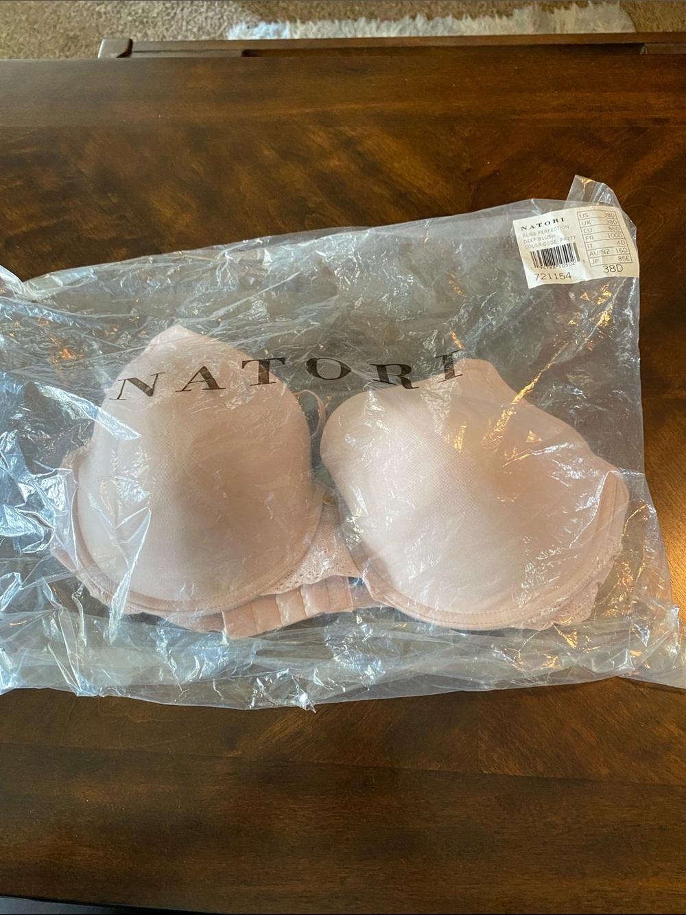 Natori Strapless Molded Bra - Blush Bliss Perfection